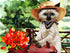 Miss Kitty Wearing Hat